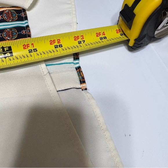 Rose + Olive floral print dolman sleeve v-neck bohemian style tunic - Picture 7 of 15